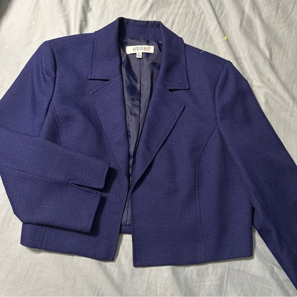 Kasper Women's Purple Blazer | Size 12‎ | Preowned